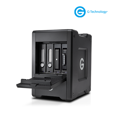 G-SPEED Shuttle Thunderbolt 3 24000GB w,ev Series Bay Black AP